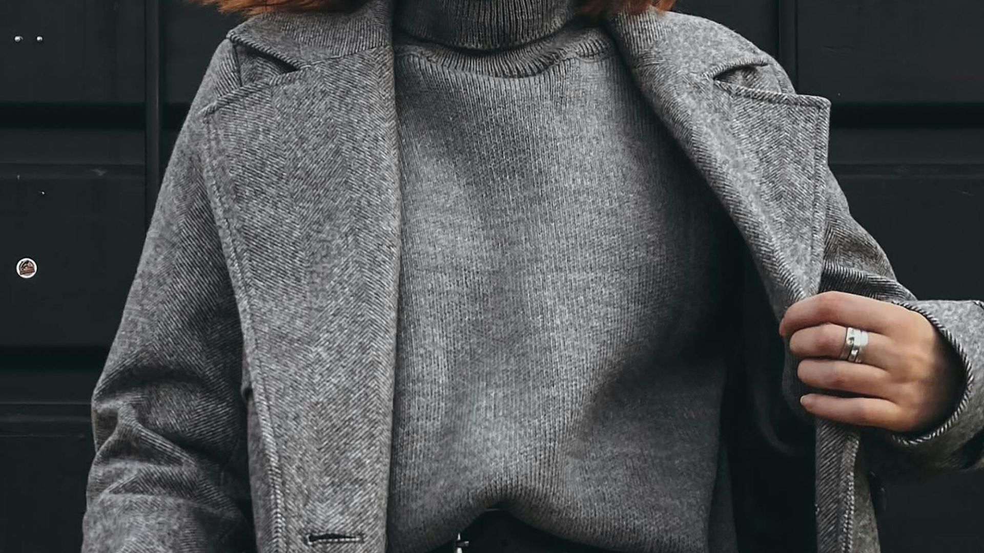 6. Manteau en laine mélangée couleur mangue