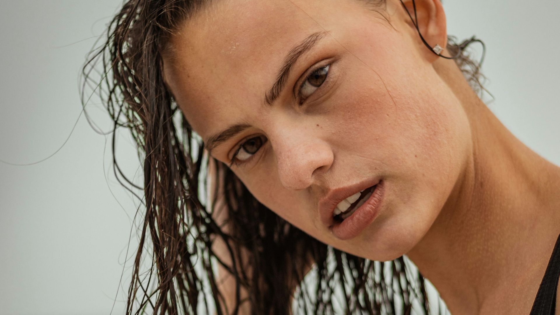 10. Les cheveux mouillés après la baignade