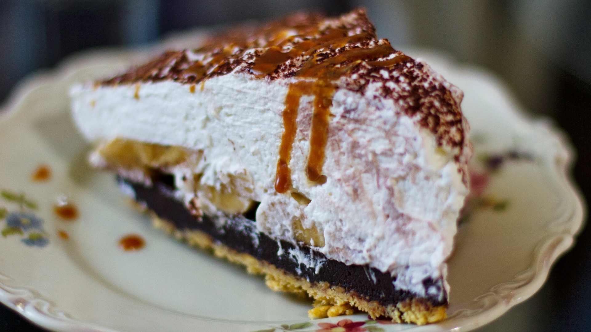 12. Tarte au caramel et à la banane