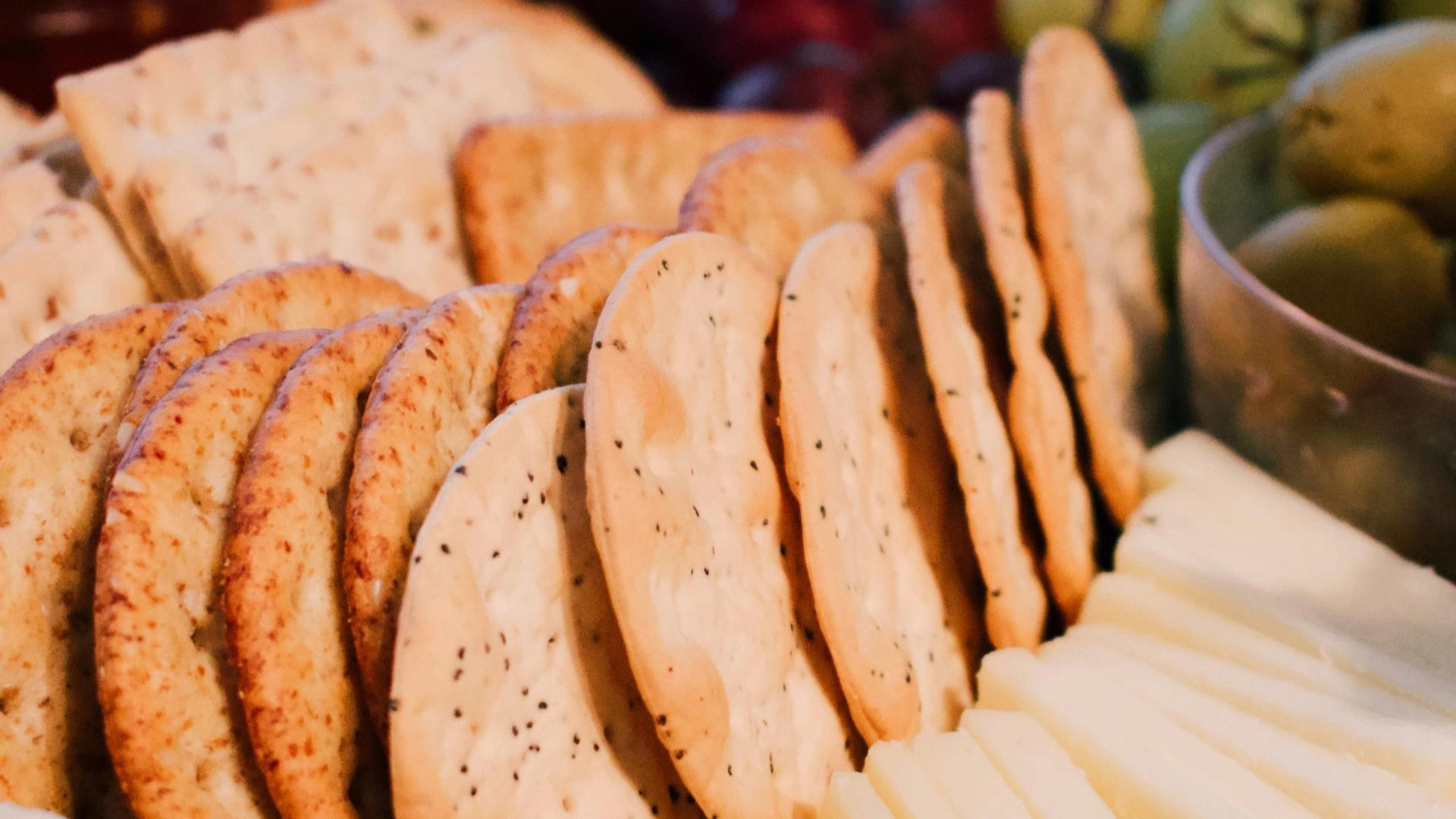 4. Crackers au fromage