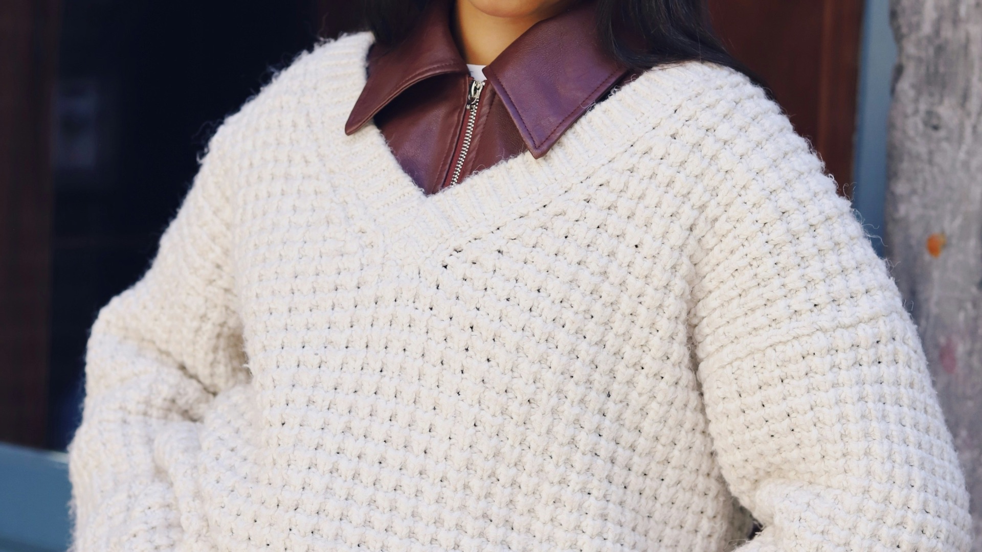 7. Jouez avec les textures grâce aux vêtements en maille