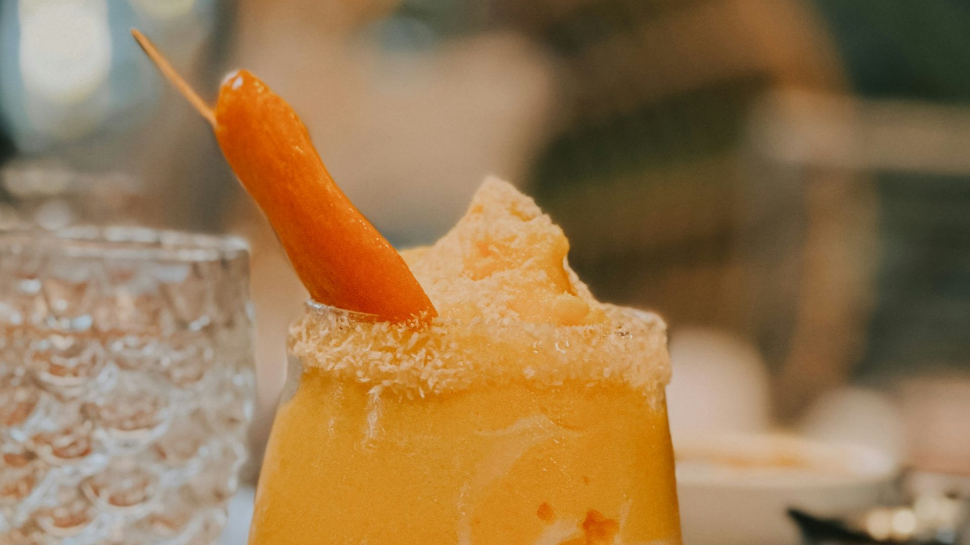 20. Milkshake à la mangue et à la noix de coco