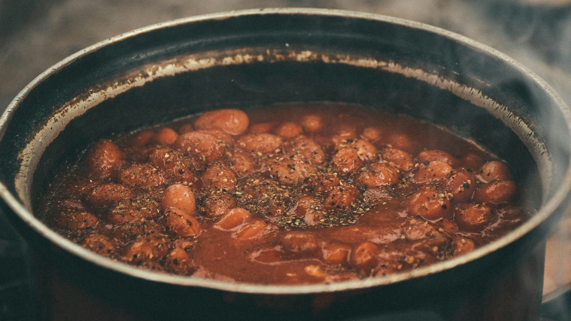 18. Haricots blancs à la sauce tomate