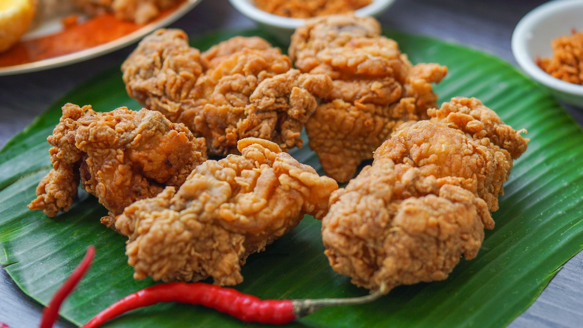 7. Poulet frit