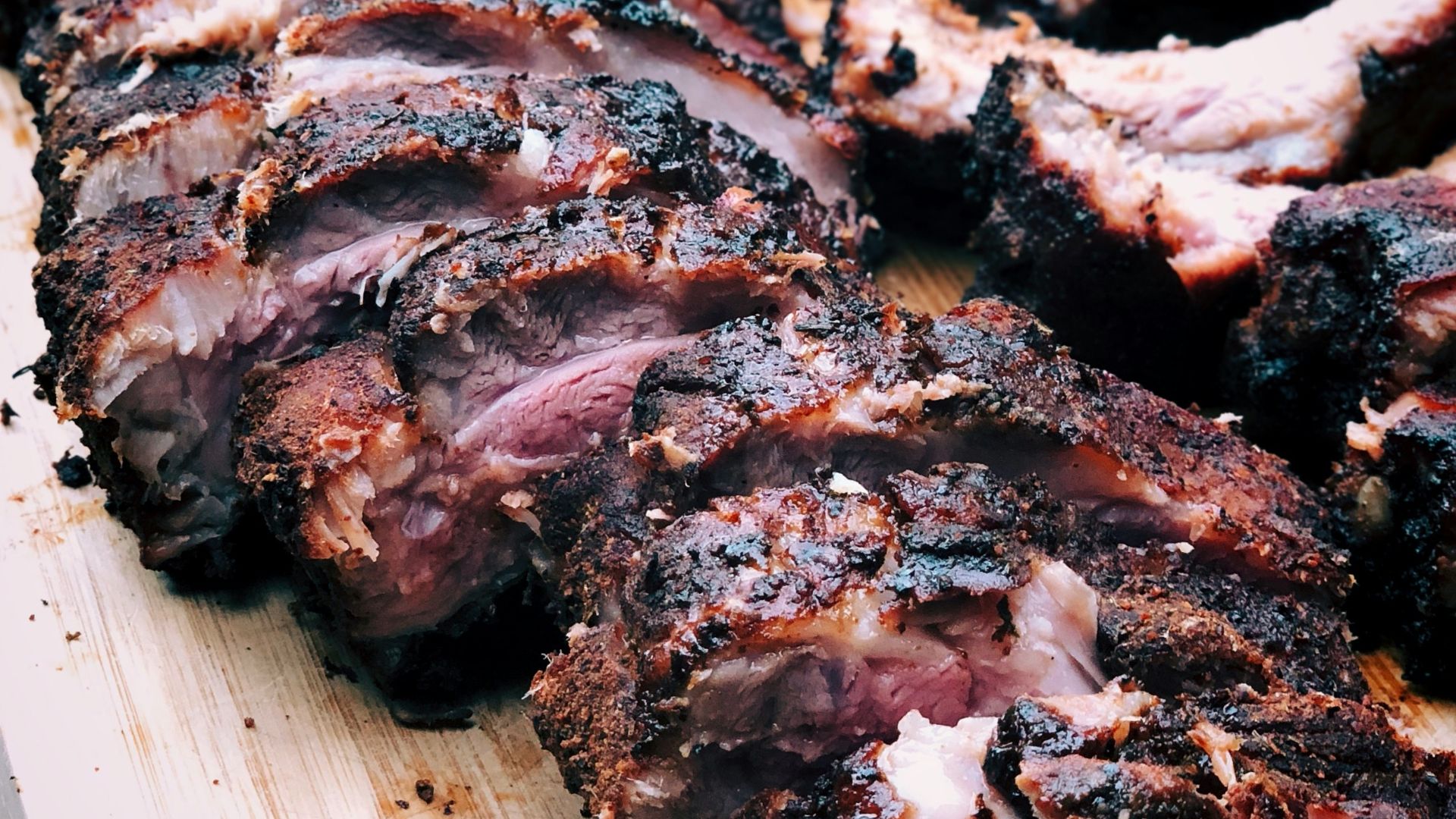 8. Côtes levées au barbecue