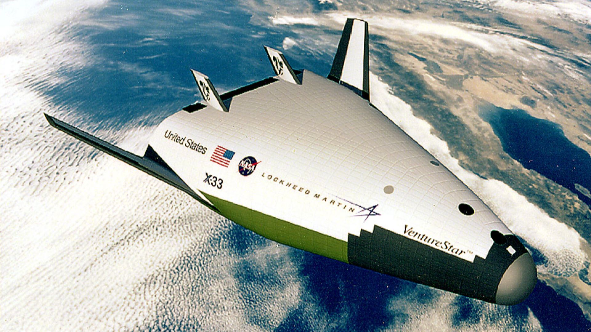 2. Le X-33 VentureStar de la NASA