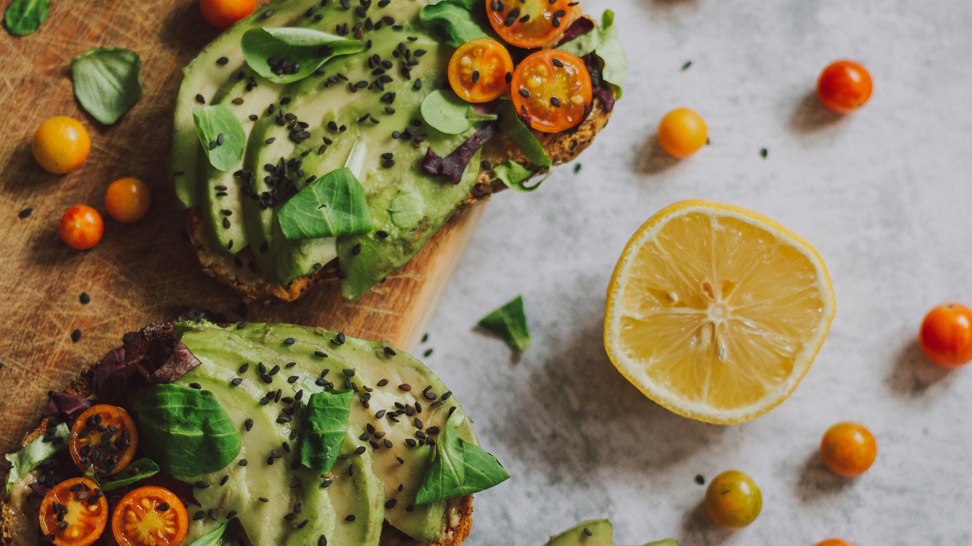 1. Toast à l'avocat