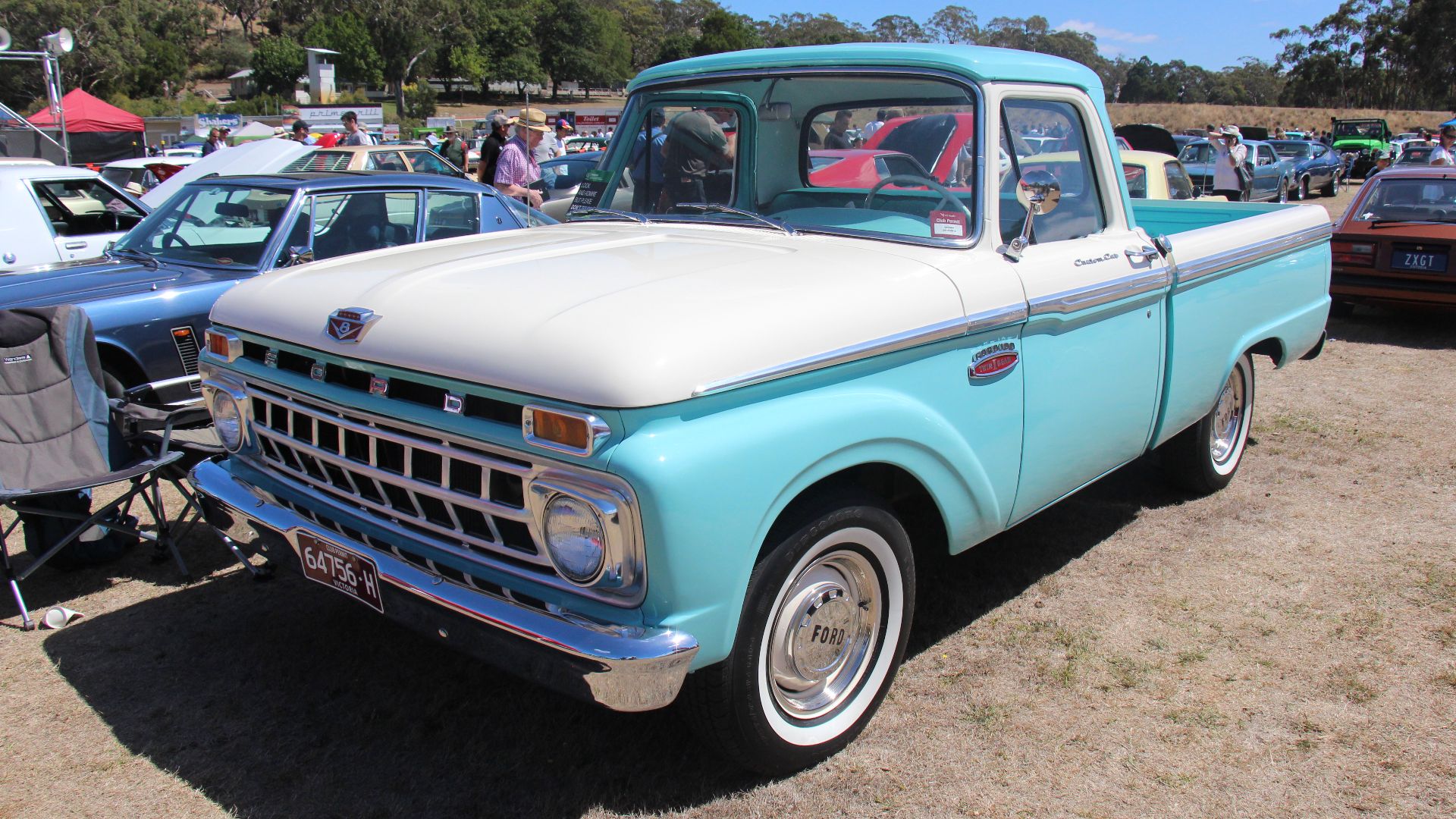 5. Ford F-100 Twin I-Beam de 1965