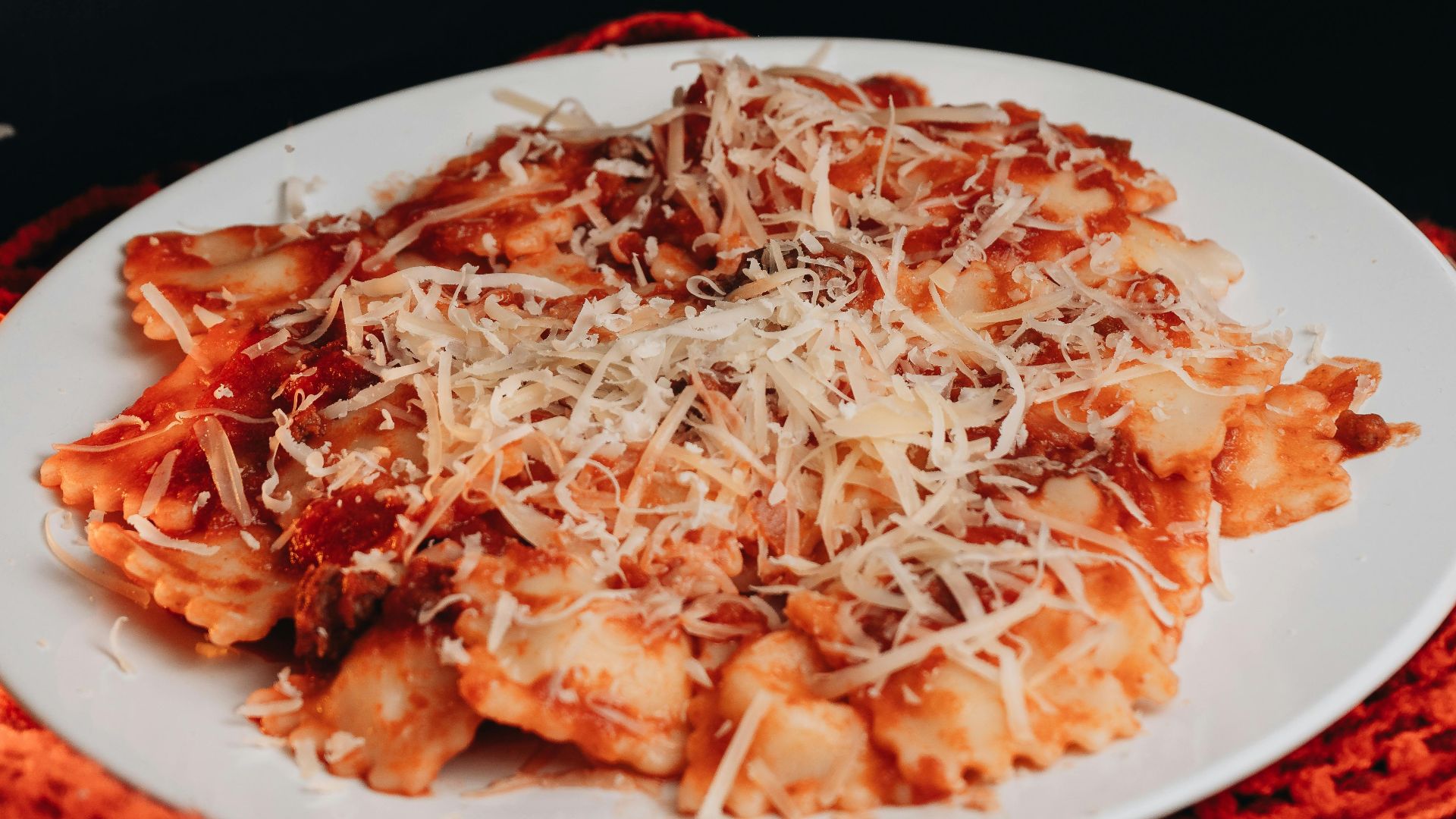 7. Raviolis au bœuf en barquette pour micro-ondes