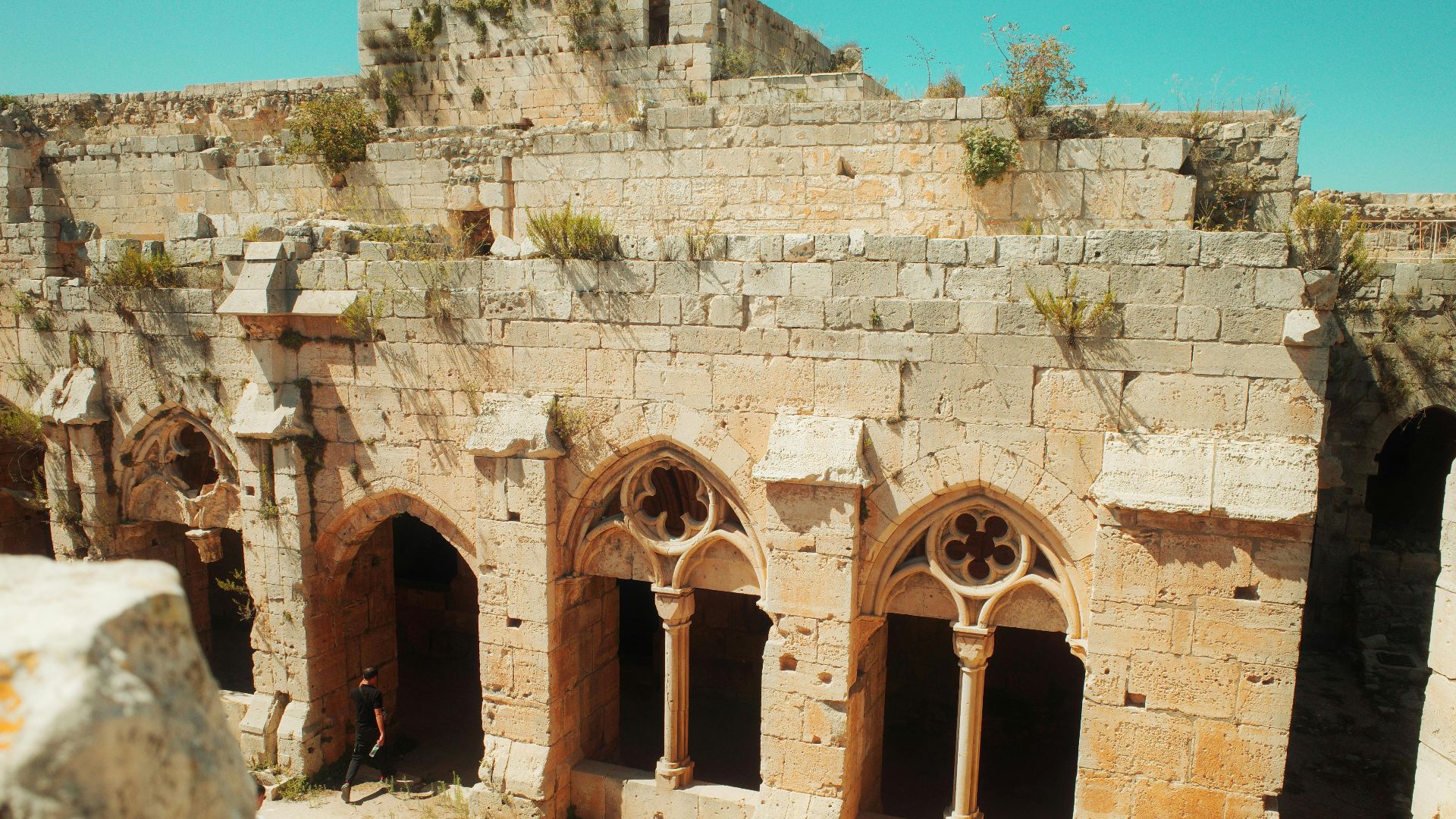 1. Le Krak des Chevaliers, Syrie