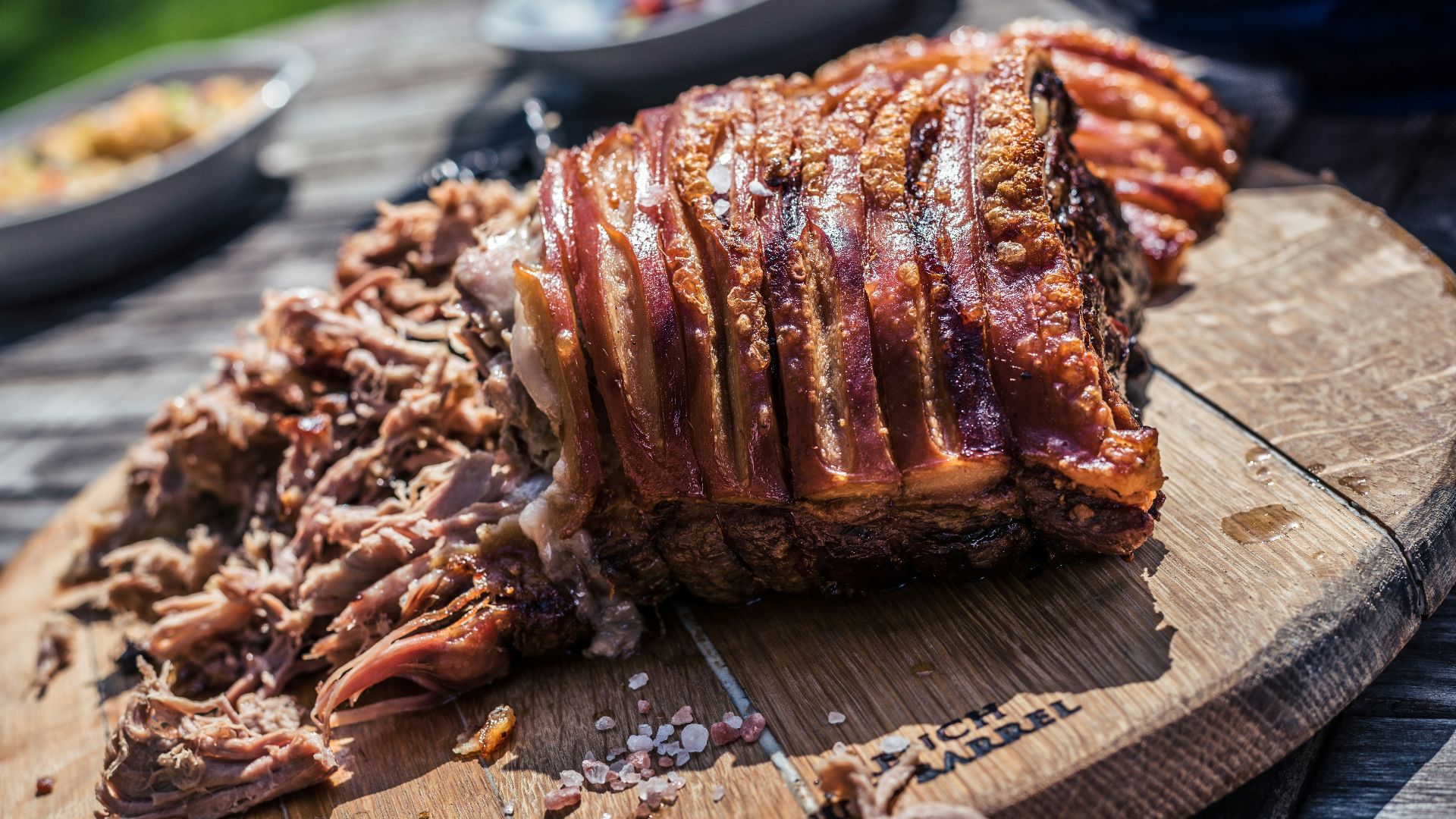 8. Porc effiloché