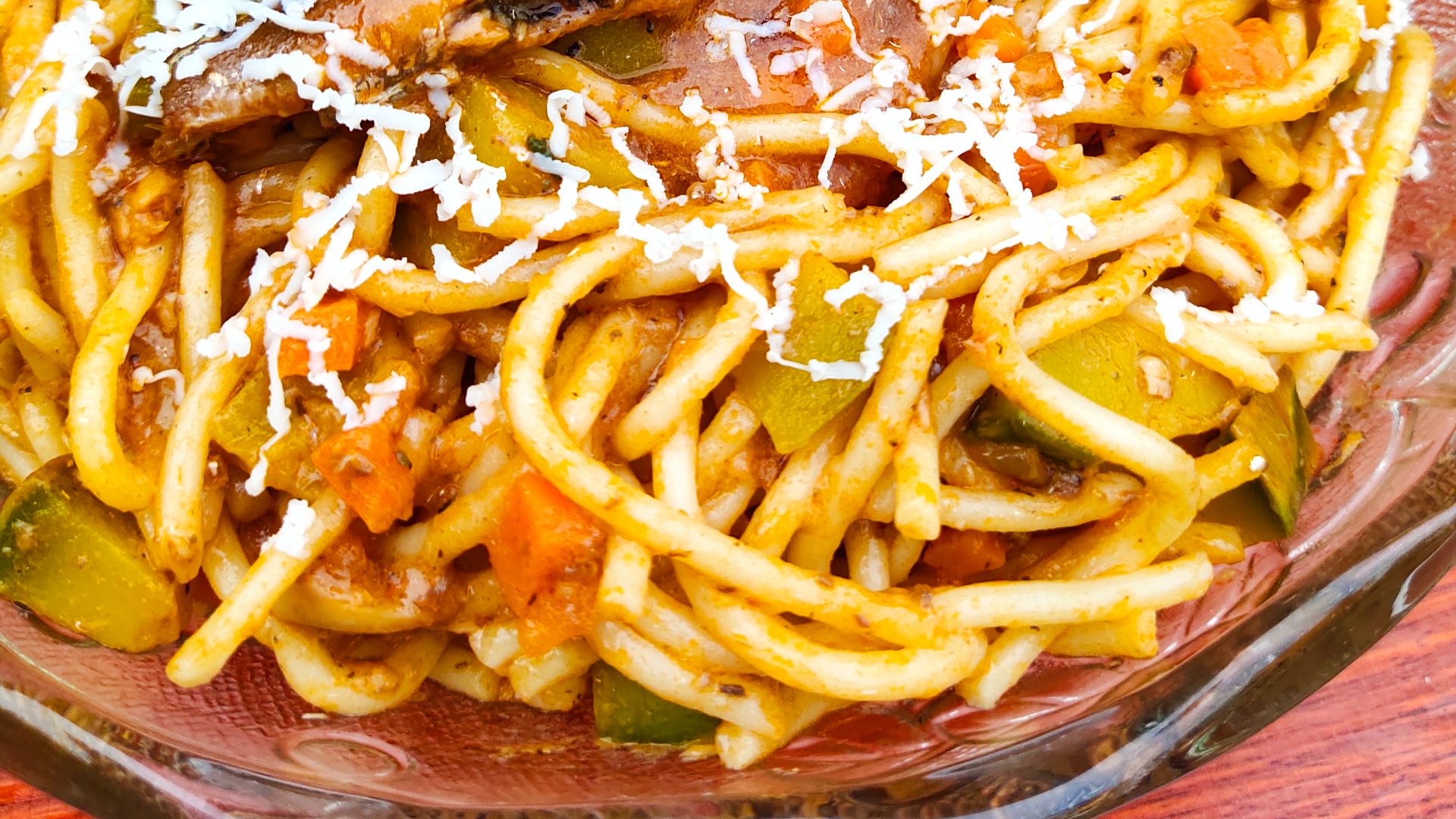 5. Spaghettis en conserve