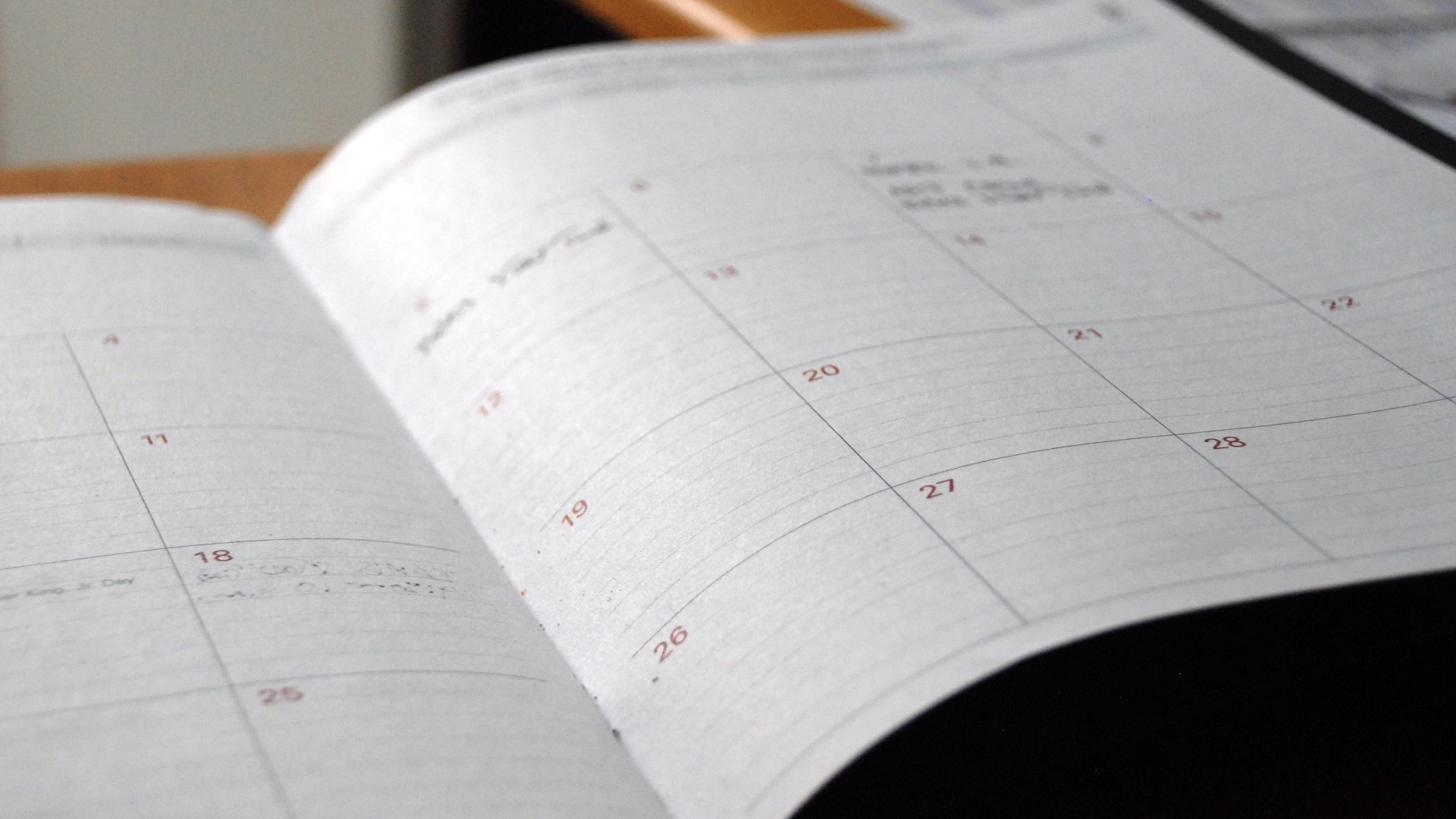 9. Fixez-vous un calendrier réaliste