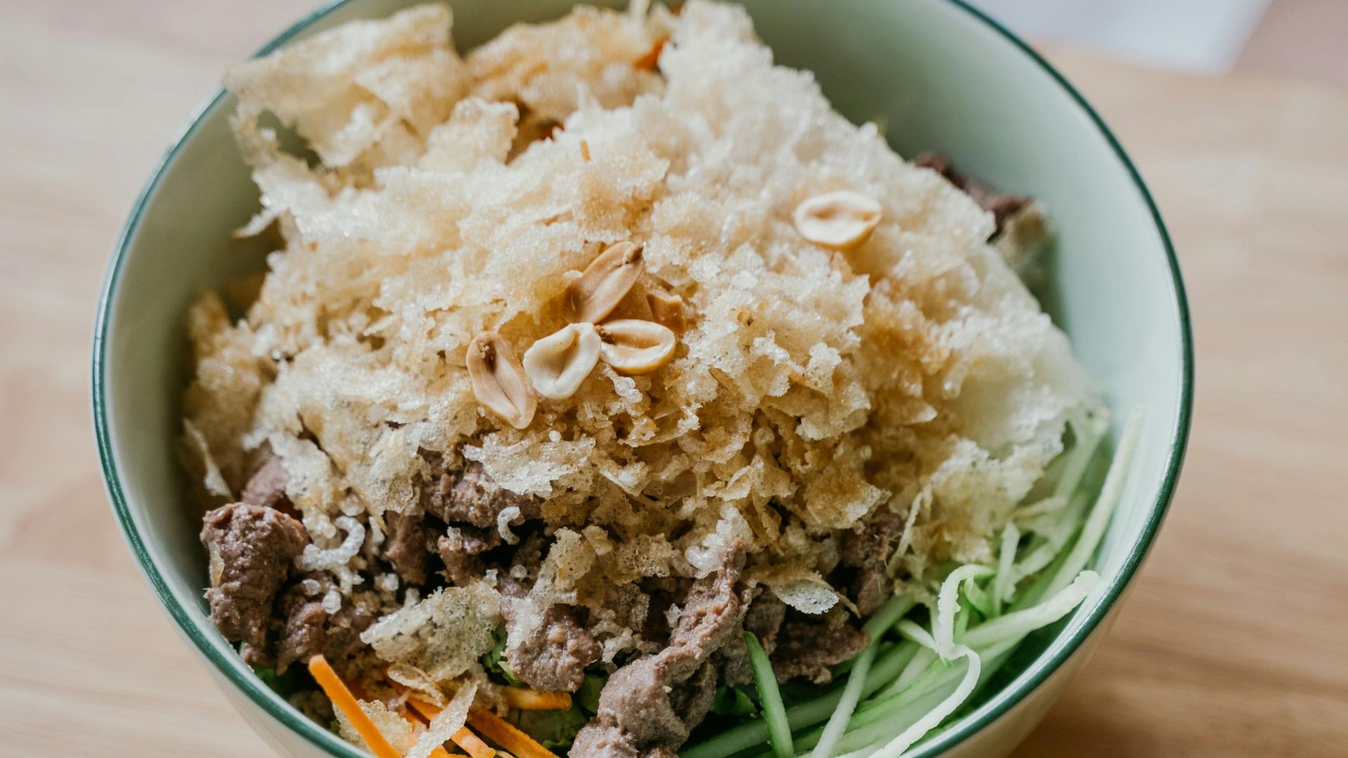 6. Salade de riz croustillant