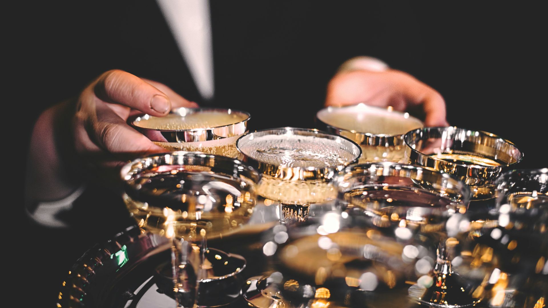 20. Champagne et caviar