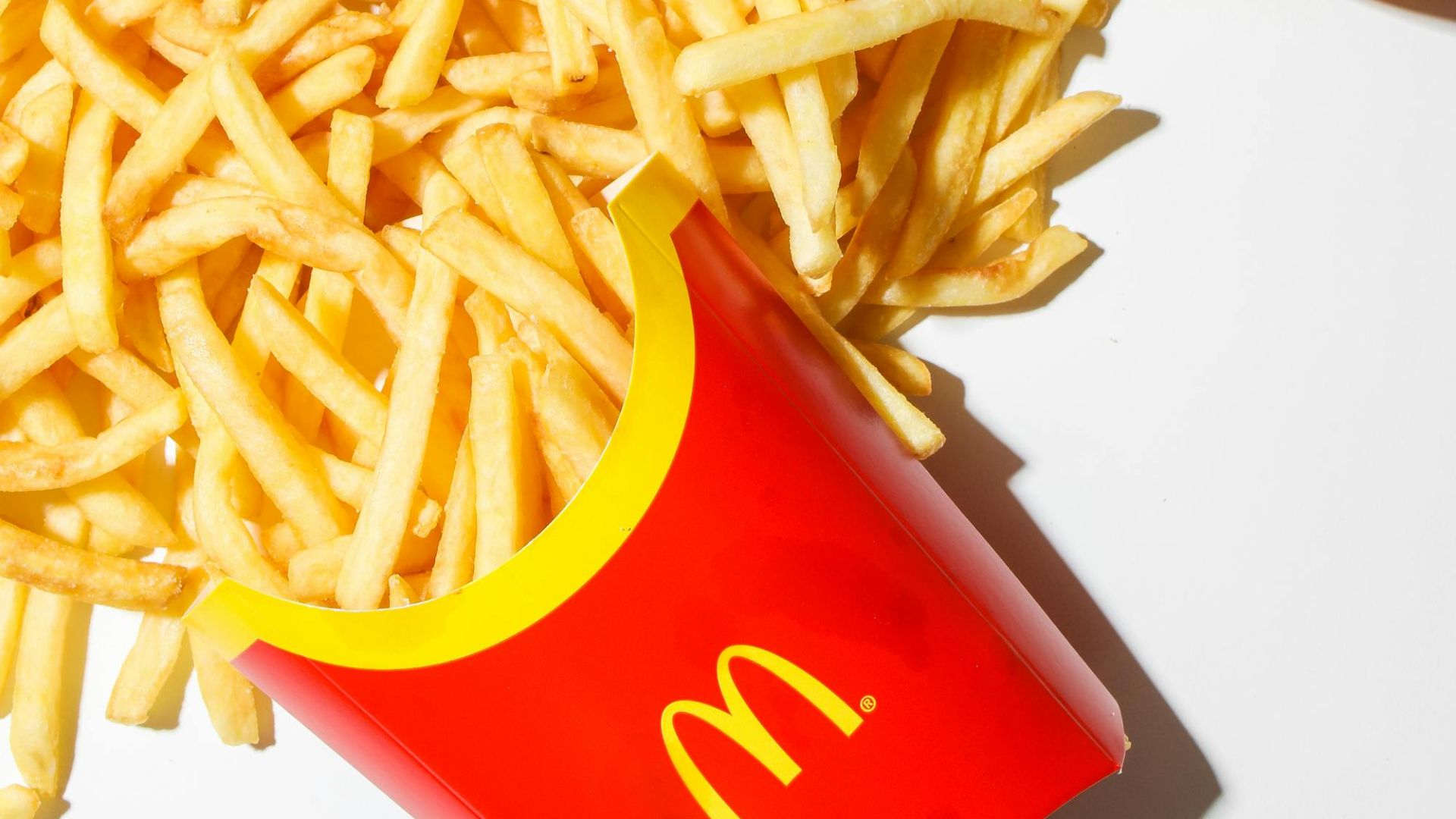 20. Frites de fast-food