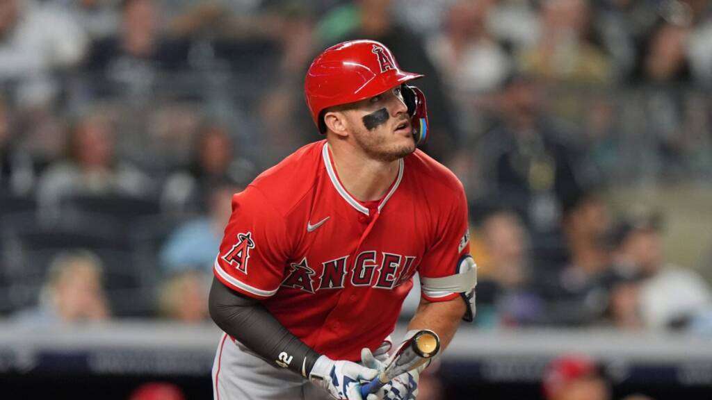 Mike Trout would rather not talk about a trade (for now)