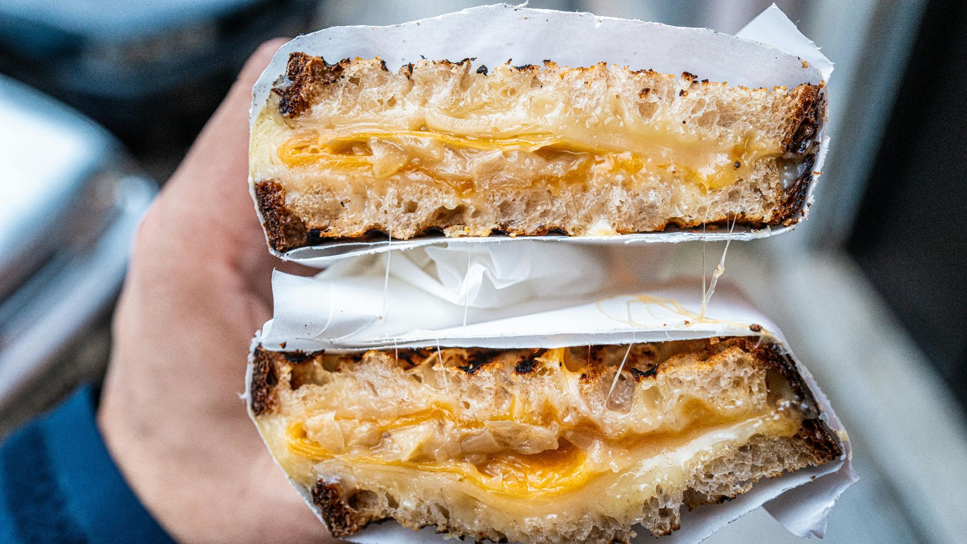 5. Sandwich au fromage fondu