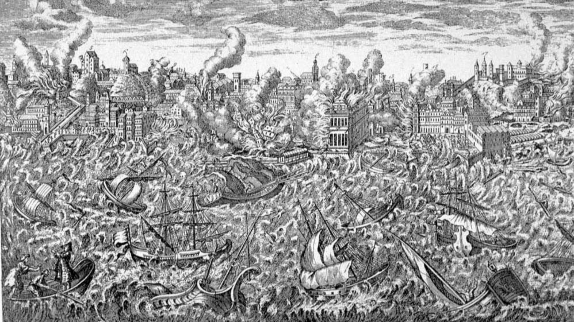 18. Le tremblement de terre de Lisbonne de 1755