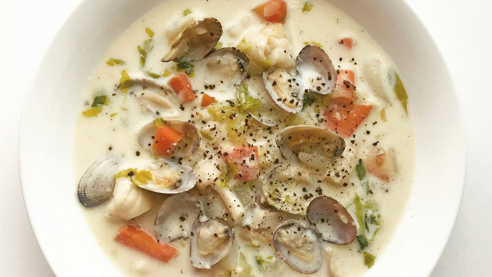 8. Soupe de palourdes