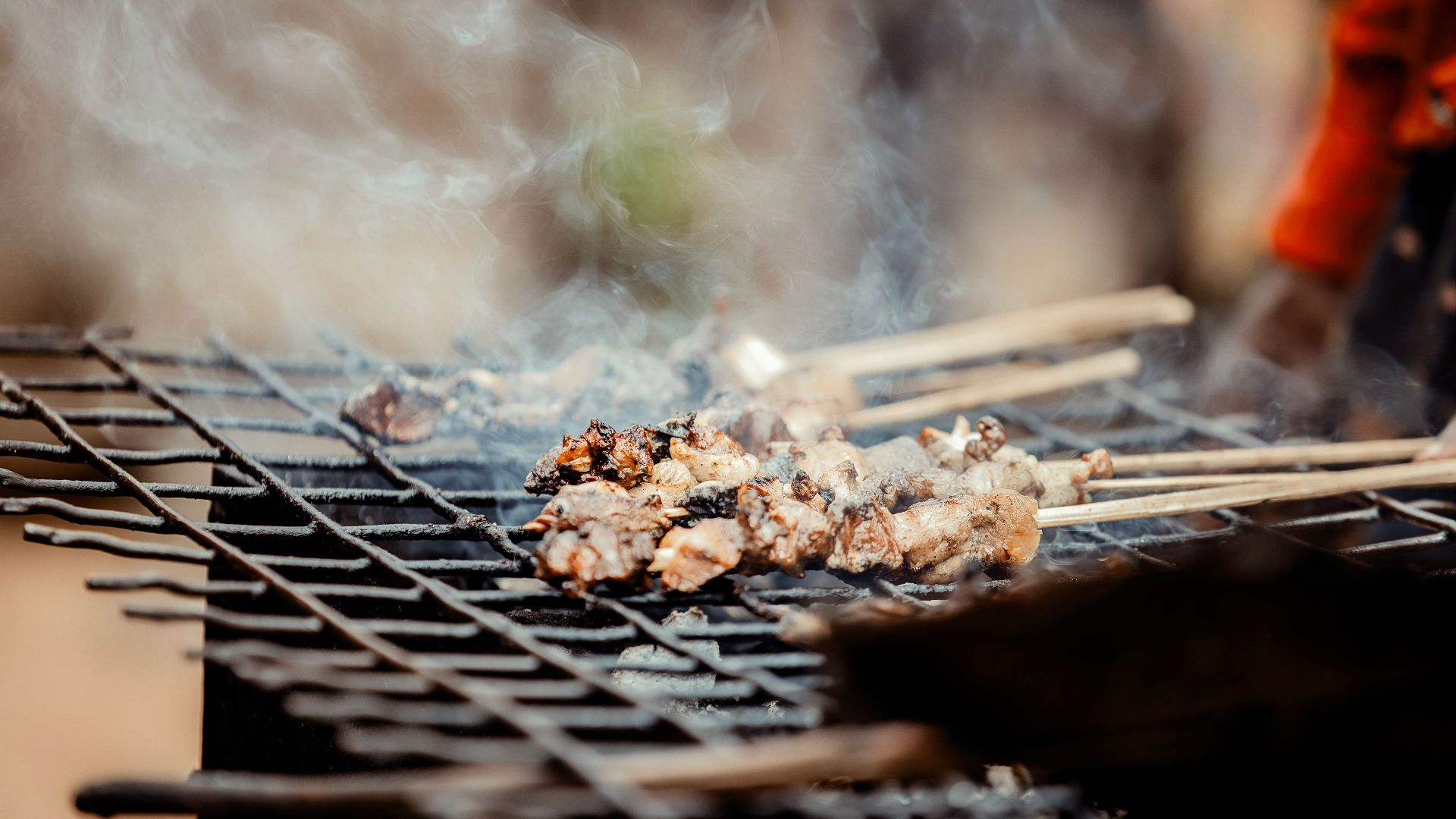 18. Barbecue d'un petit restaurant au bord de la route