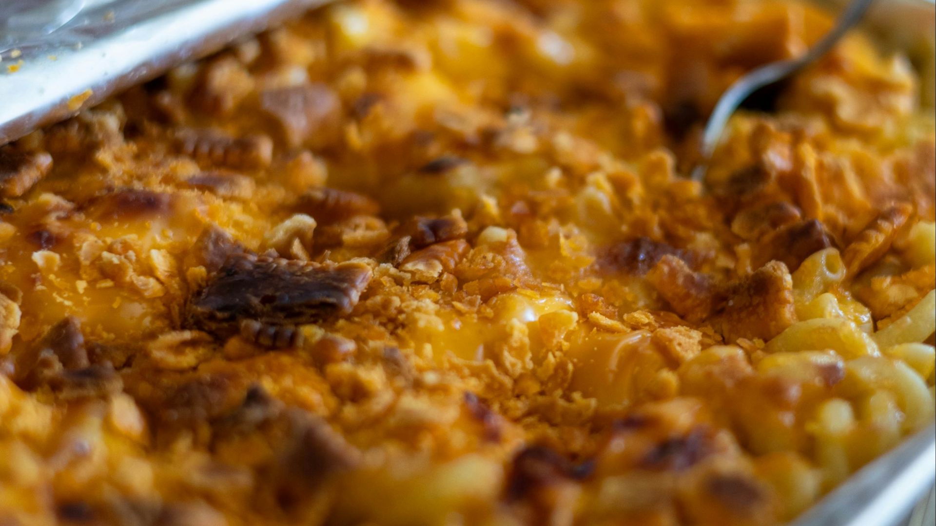 9. Macaronis au fromage et moutarde en poudre