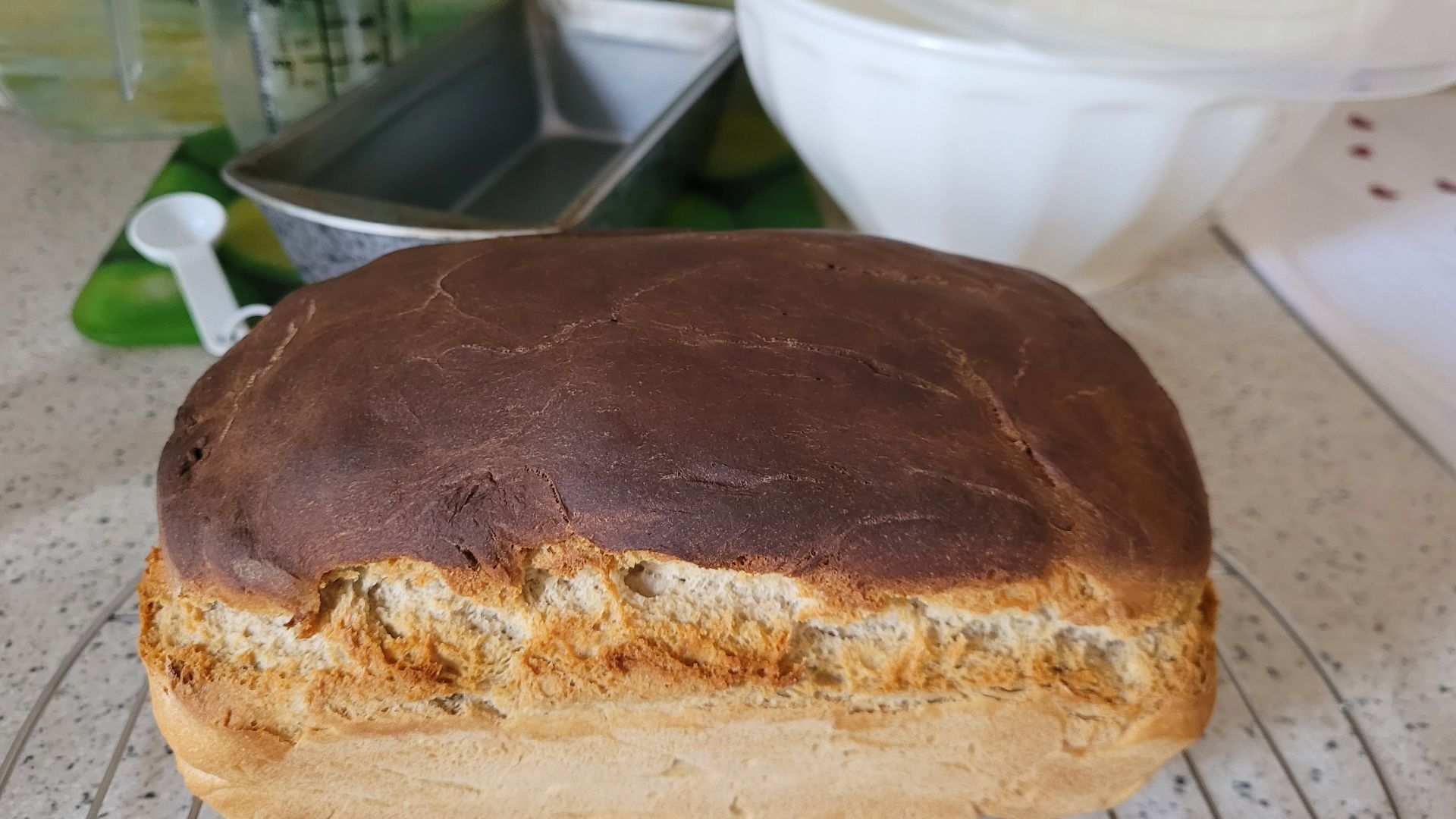 14. Pain à la cuillère