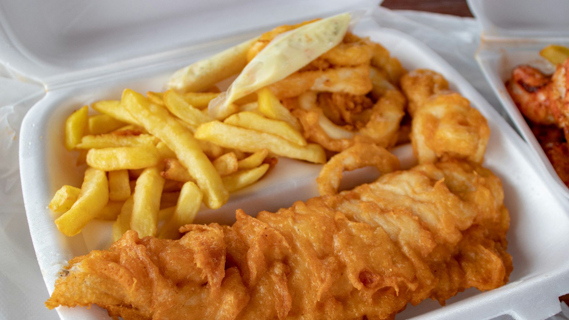 Fish and chips doré