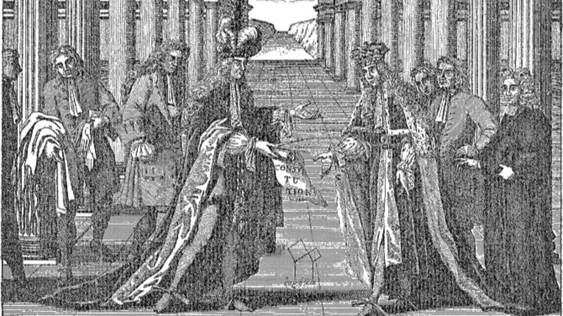 6. La Constitution de 1723 a défini les règles