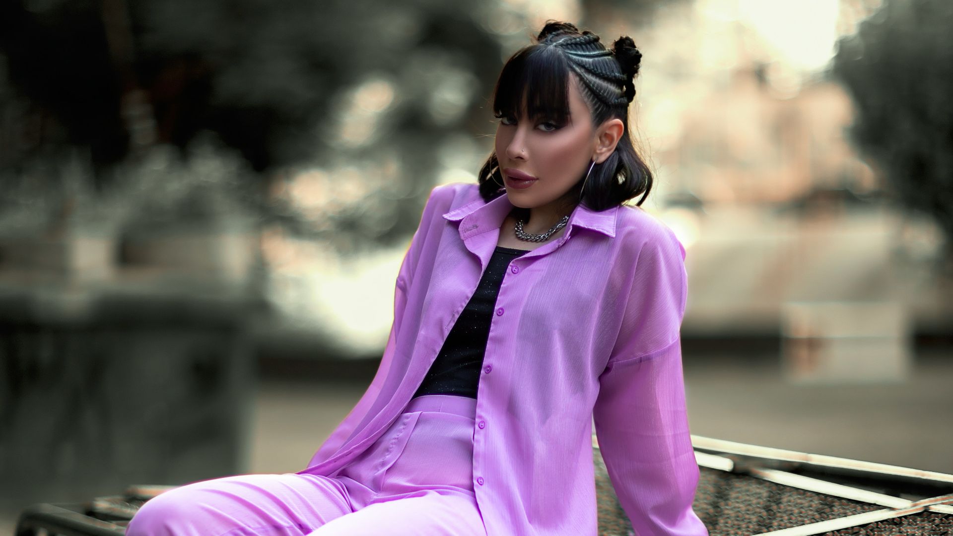 7. Survêtements en velours assortis