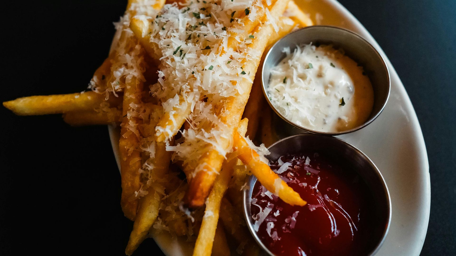 8. Frites à l'huile de truffe