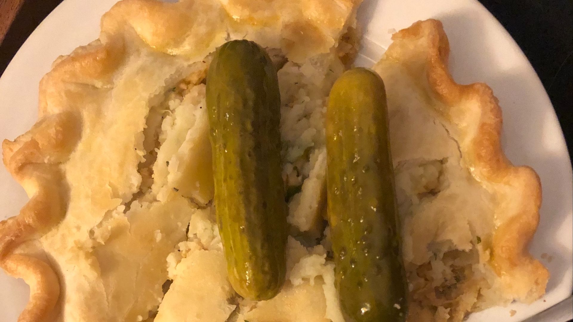 19. Tarte aux cornichons