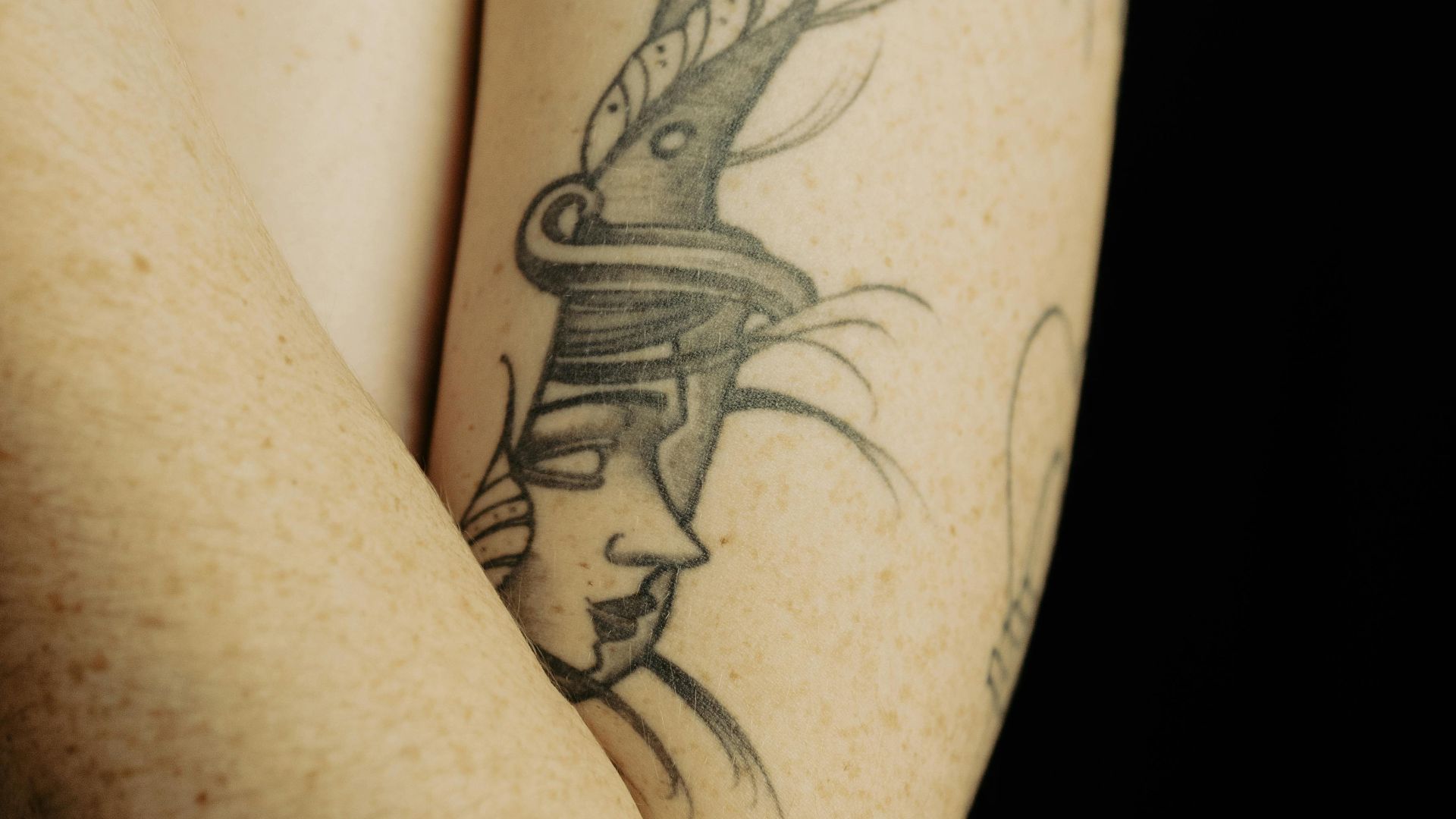 11. Le visage d'une femme