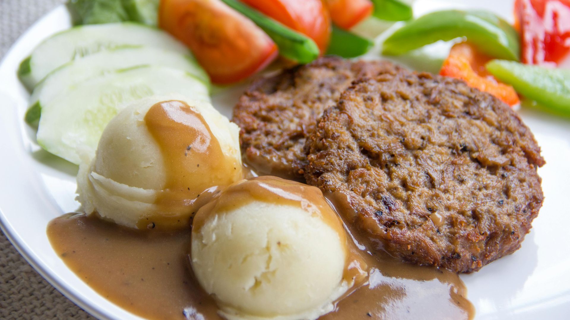 4. Purée de pommes de terre et sauce