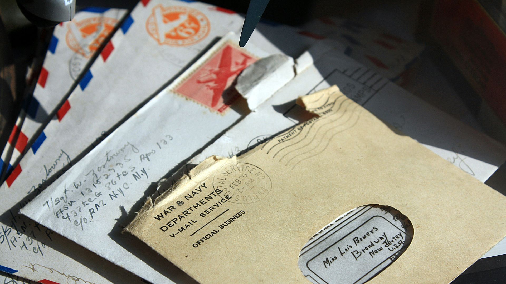 3. Le courrier que vous aviez l'intention d'apporter à l'intérieur
