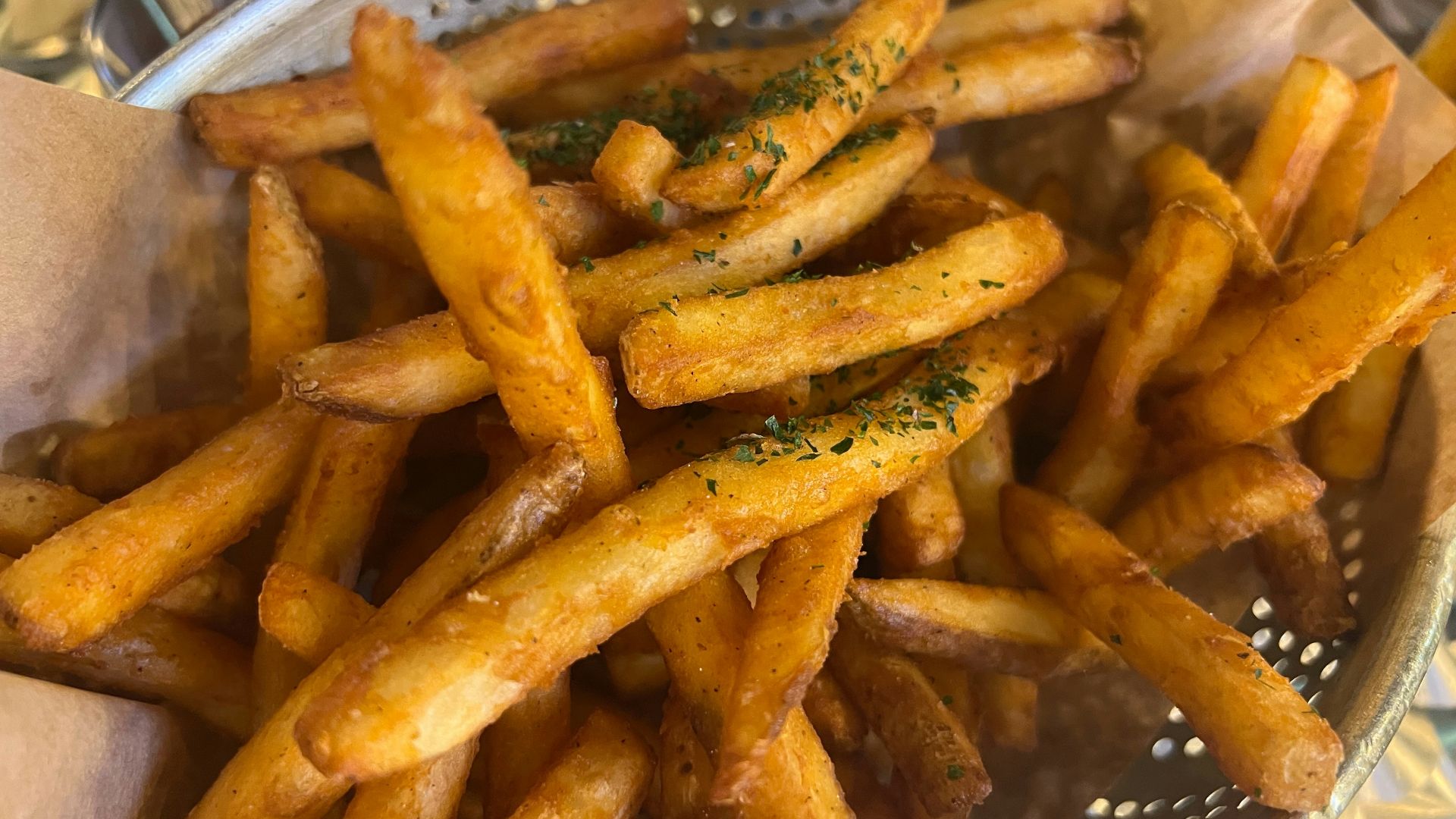 1. Frites de la veille