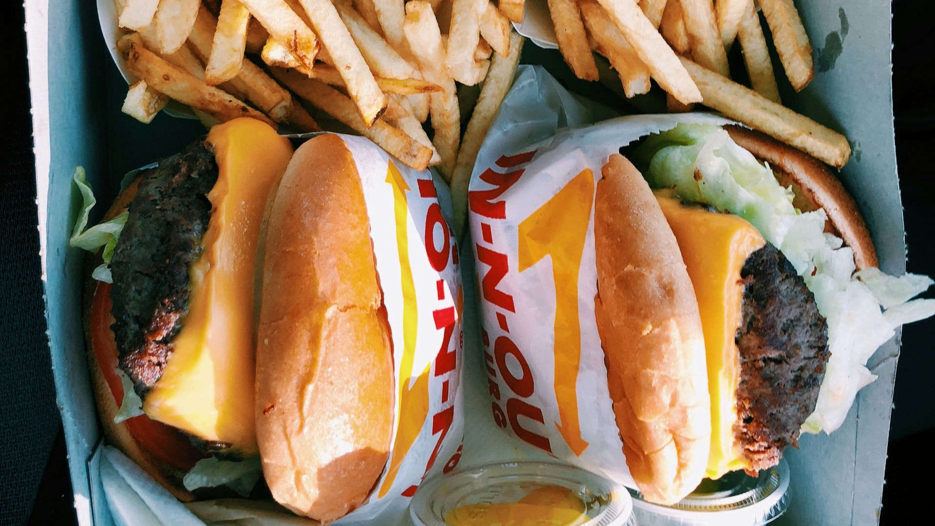 4. Les hamburgers de fast-food