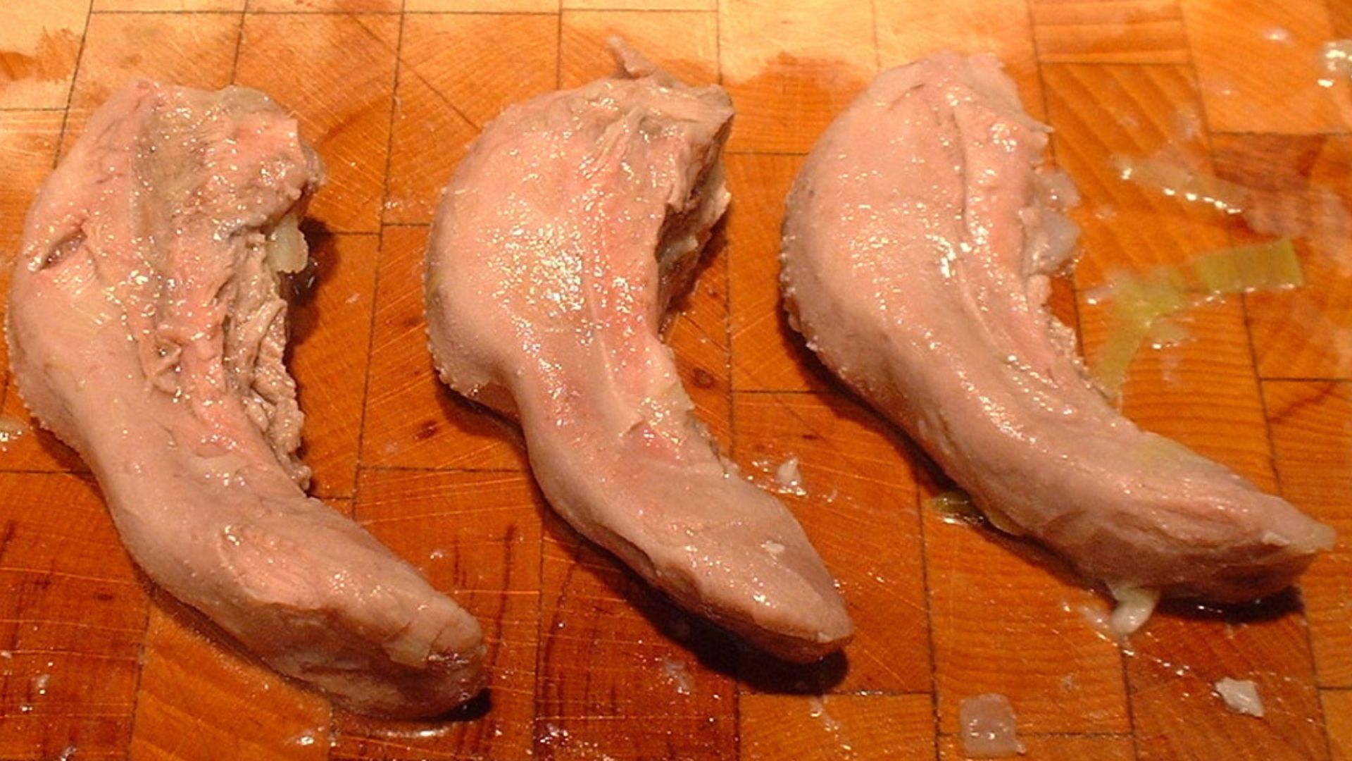 15. Langue d'agneau marinée