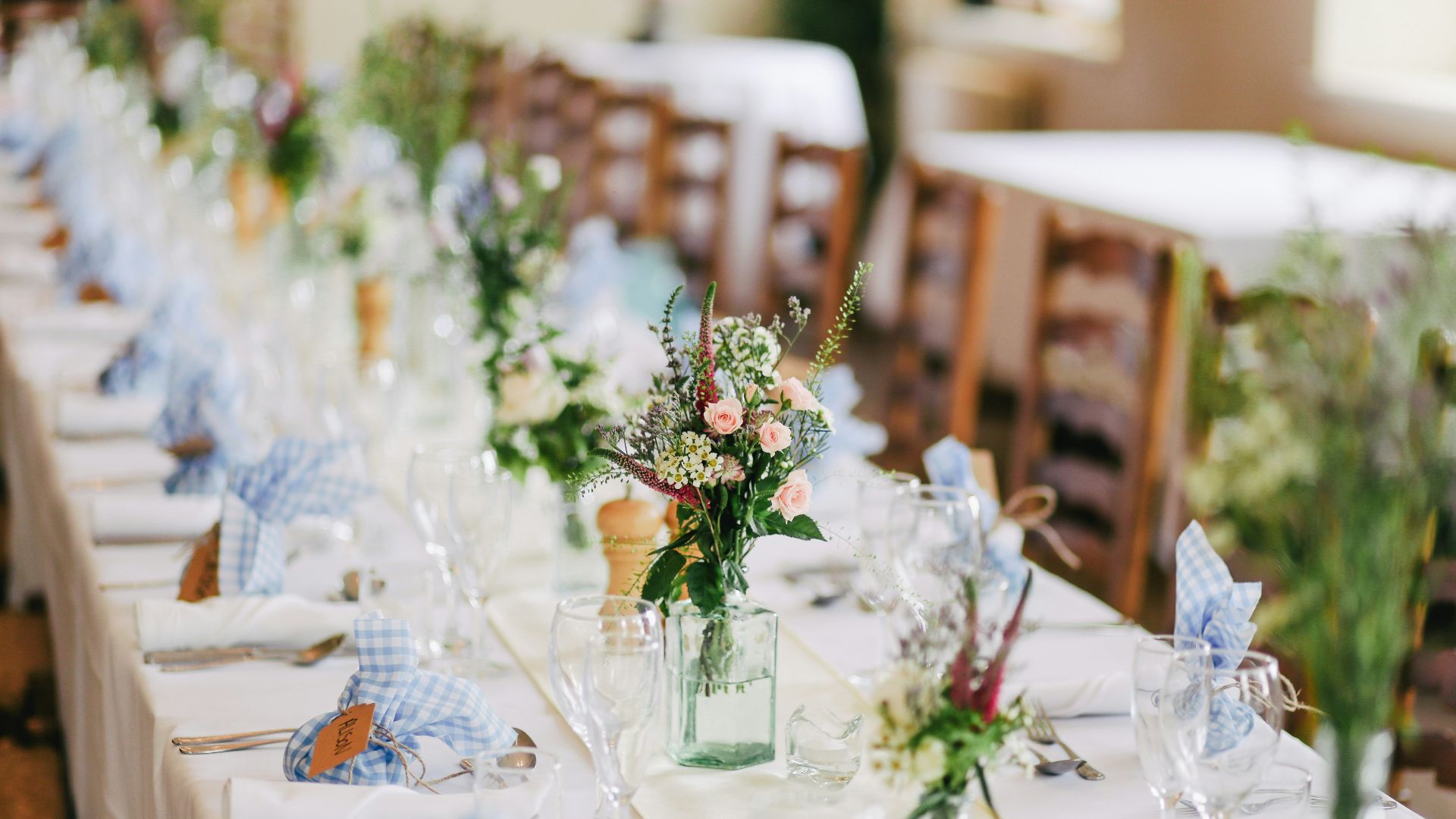 16. Les organisateurs de mariages sont réservés plus tôt
