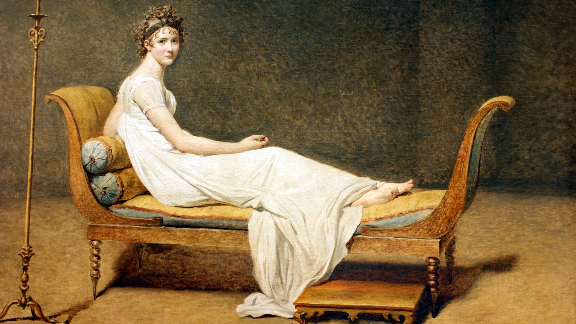 11. Portrait de Madame Récamier par Jacques-Louis David