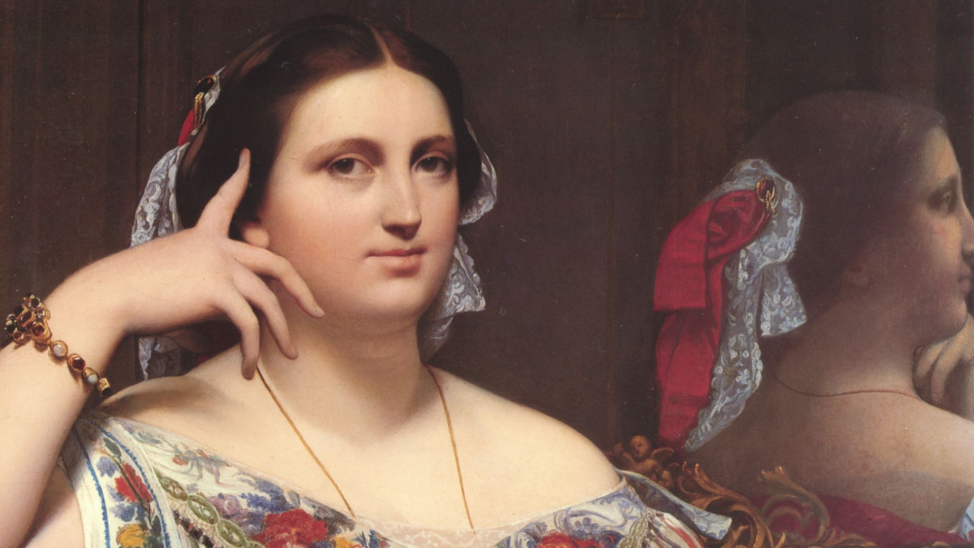 12. Madame Moitessier, de Jean-Auguste-Dominique Ingres