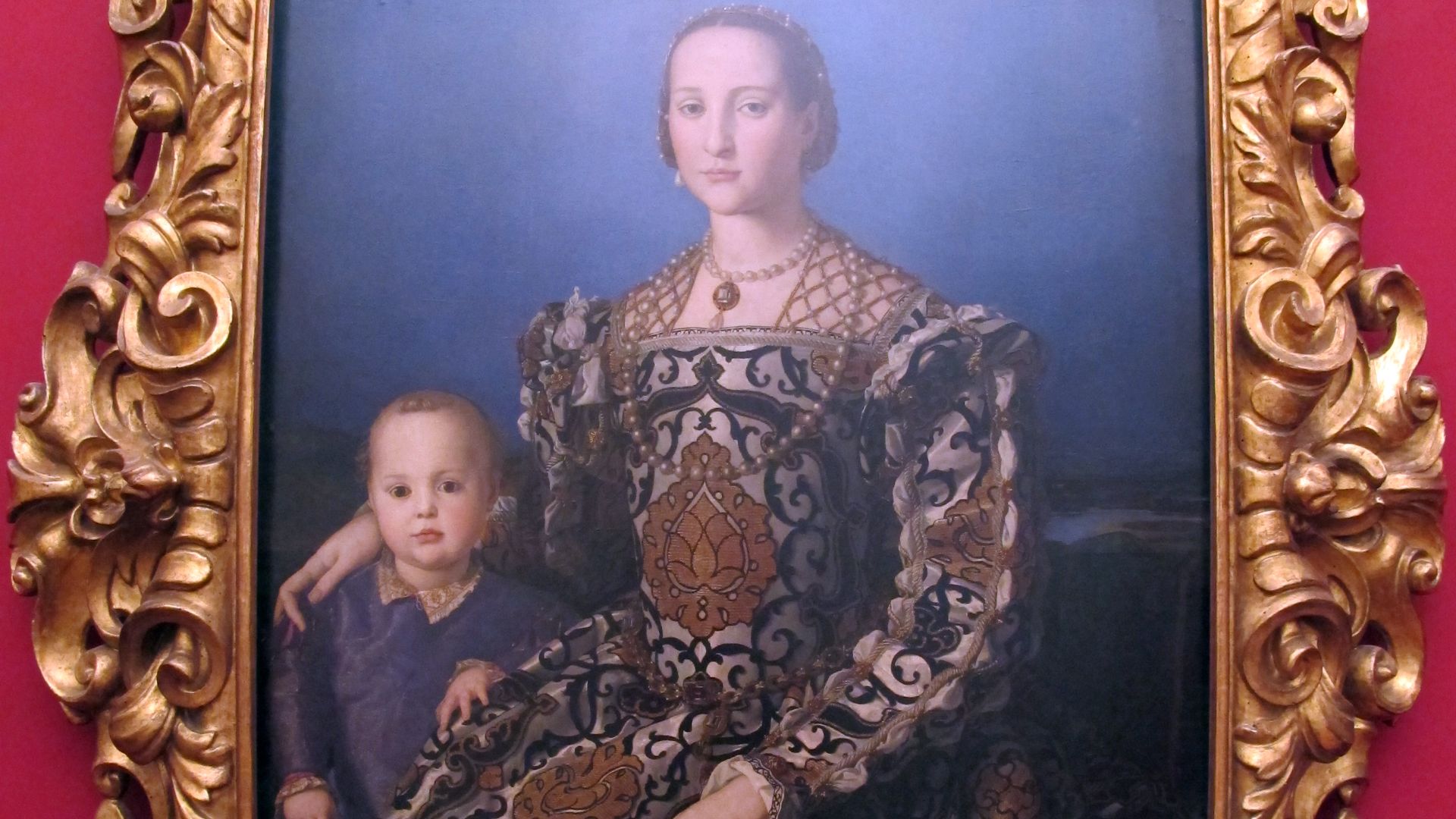 3. Portrait d'Éléonore de Tolède avec son fils Giovanni, par Bronzino