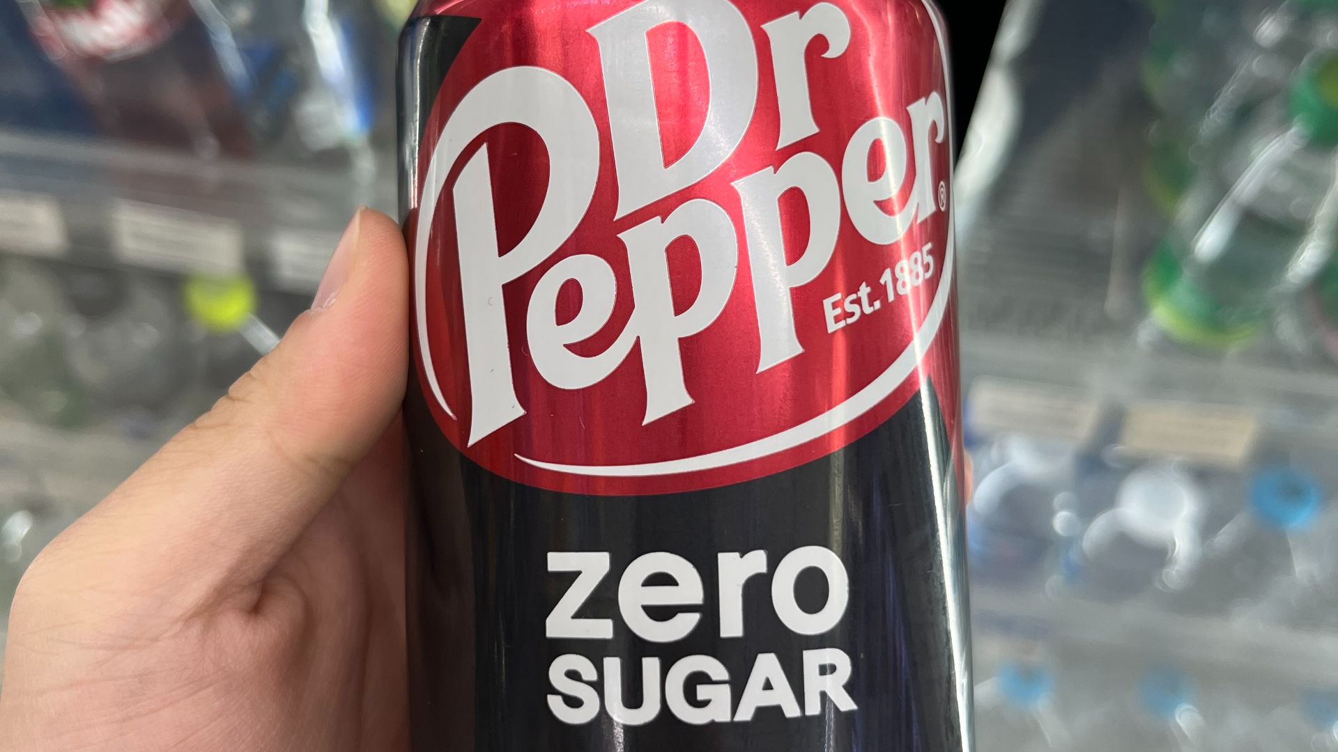 3. Dr Pepper sans sucre