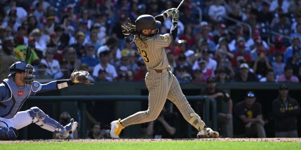 Fernando Tatis Jr.’s first home run of the season