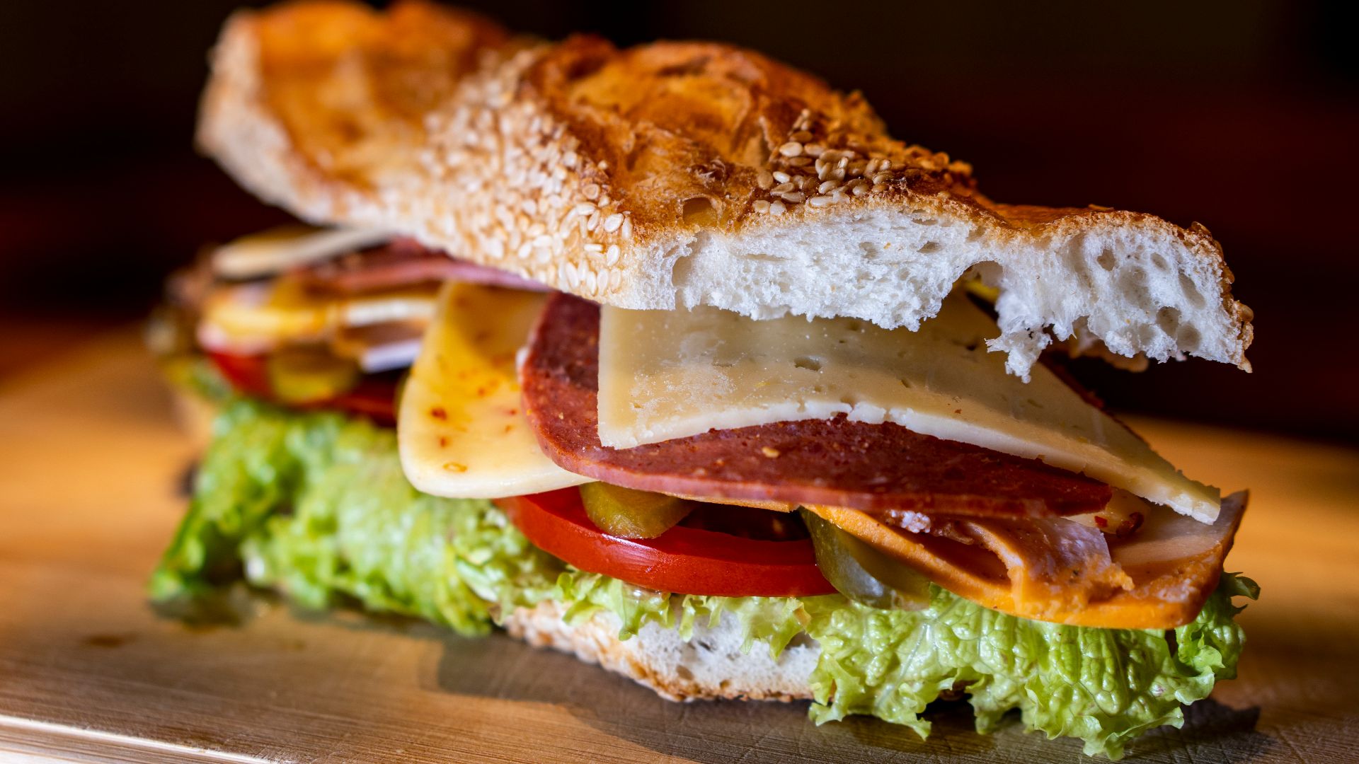 18. Sandwichs à la baguette à Paris