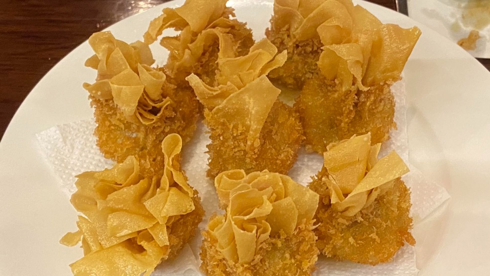 2. Wontons frits