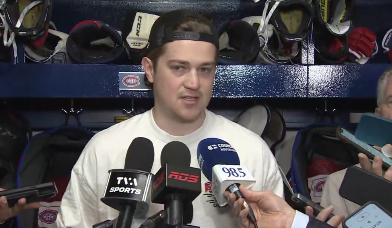 Samuel Montembeault and his kind gesture for a sick child