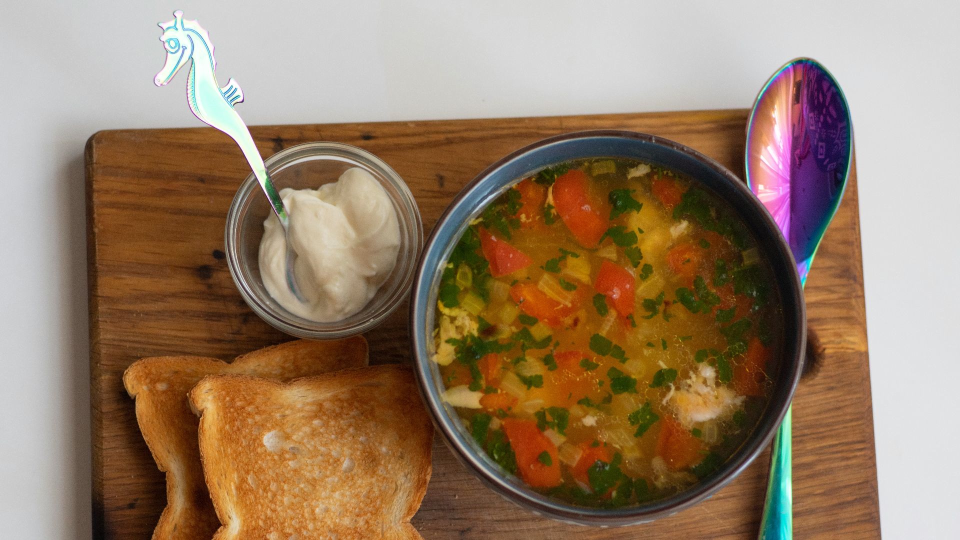 18. Soupe au poulet et au riz