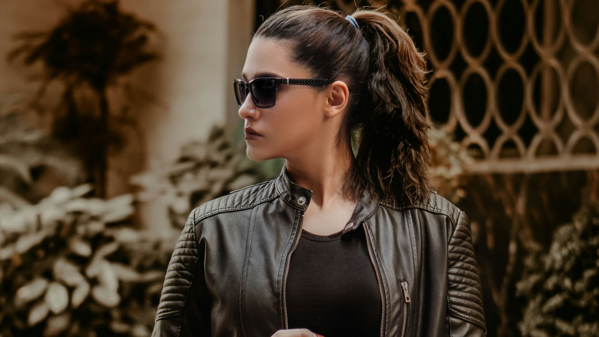 Veste en cuir 