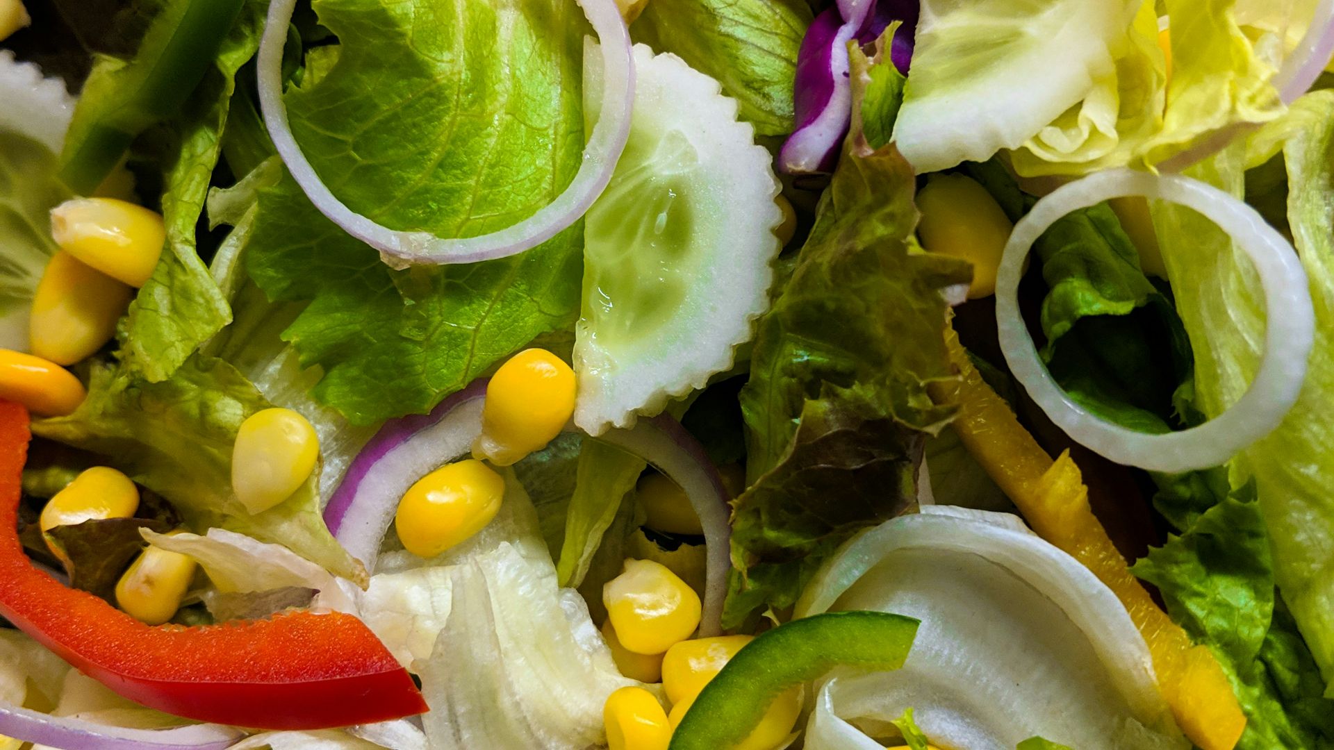 1. Salade nature en sachet